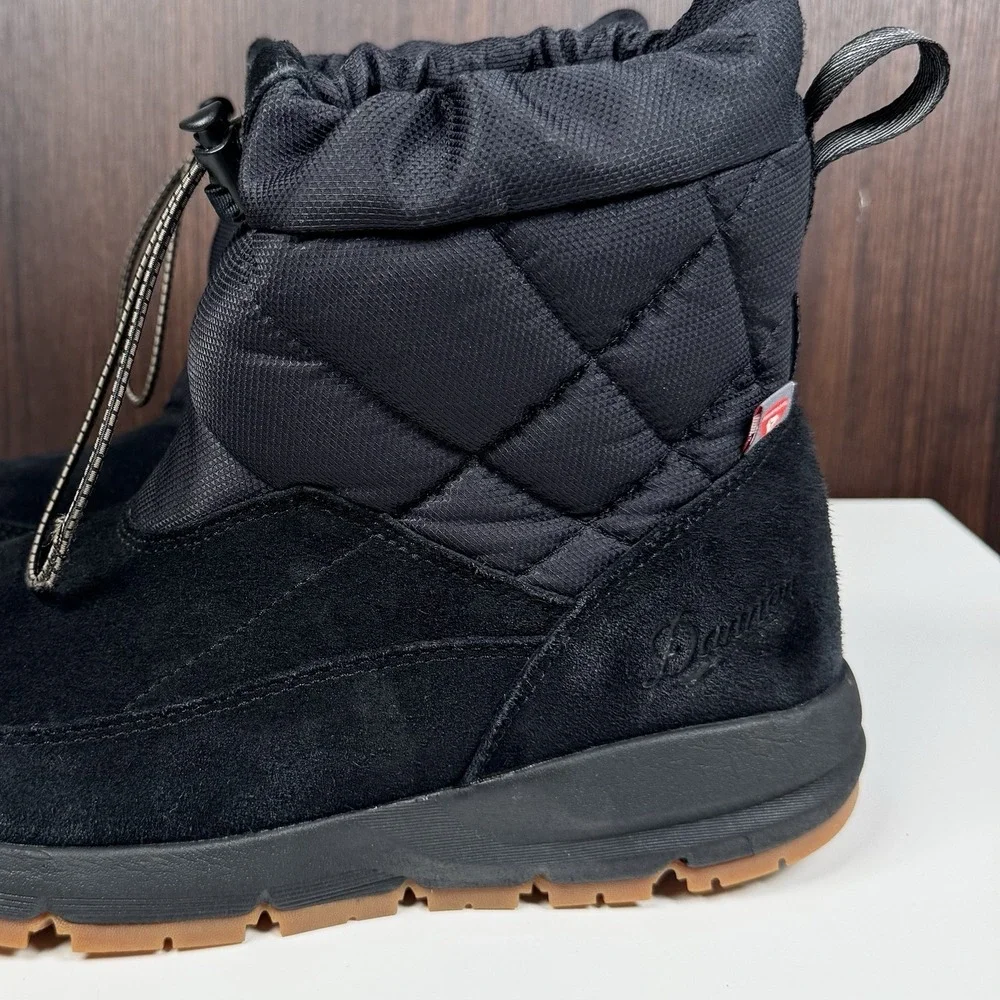DANNER Cloud Cap, Black Suede Insulated 400G - Men's 9 D
